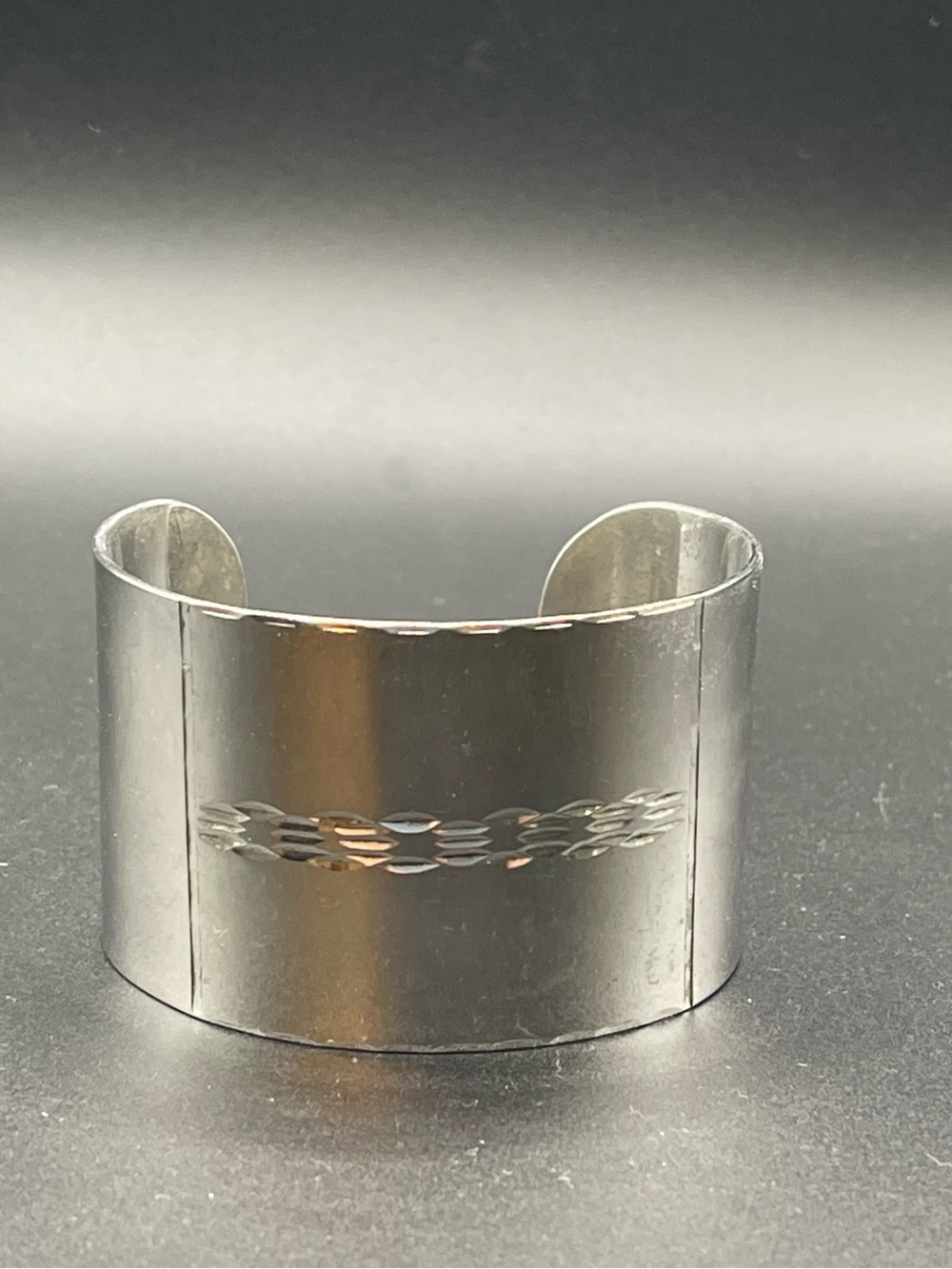 Heavy Sterling Silver 925 Mexico Cuff Bracelet TS-22 SB 65.5g